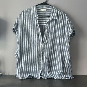 Stripped short sleeve